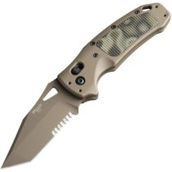 HOGUE SIG36368 K320 AXG PUSH LOCK CPM-S30VN TANTO G-MASCUS INSERT FOLDING KNIFE.
