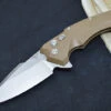 Hogue Knives EX 05 - Flat Dark Earth Aluminum Handle / 154CM Steel / 4" Spear Point Blade 34554