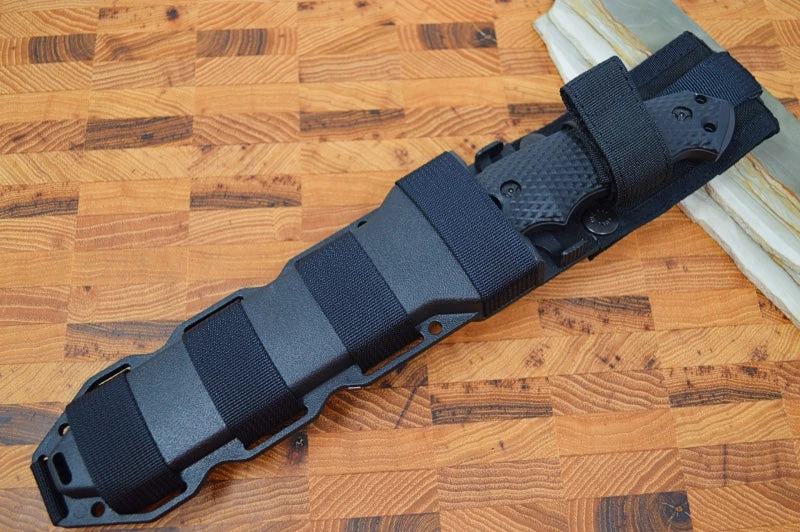 Hogue Knives EX F01 - Solid Black G-10 Handle Scales / Black A2 Tool Steel Blade / Tanto Blade 35109 5 Hogue Knives EX F01 - Solid Black G-10 Handle Scales / Black A2 Tool Steel Blade / Tanto Blade 35109 - Image 5