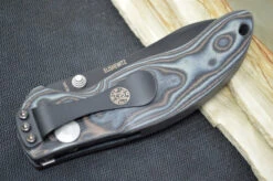 Hogue Knives EX 04 - Black/Gray G-Mascus Handle / 154CM Steel / Black Upswept Blade 34479 -Knife Country Usa DSC 0773 5523bc62 811d 4ecc aabc 09602a724d66