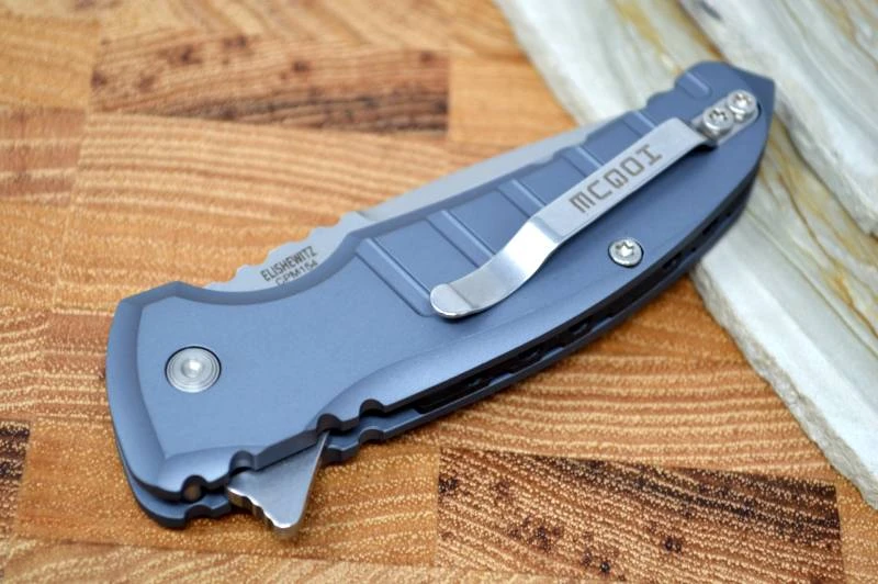 Hogue Knives X1 Microflip - Grey Matte Aluminum Handle / 154CM Blade 5 Hogue Knives X1 Microflip - Grey Matte Aluminum Handle / 154CM Blade - Image 5