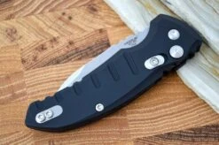 Hogue Knives Microswitch Auto - Black Aluminum Handle / 154CM Blade 8 Hogue Knives Microswitch Auto - Black Aluminum Handle / 154CM Blade -Knife Country Usa DSC 1873