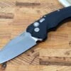 Hogue Knives EX A05 Auto - Black Aluminum Handle / 154CM Blade