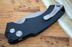 Hogue Knives EX A05 Auto - Black Aluminum Handle / 154CM Blade -Knife Country Usa DSC 1879