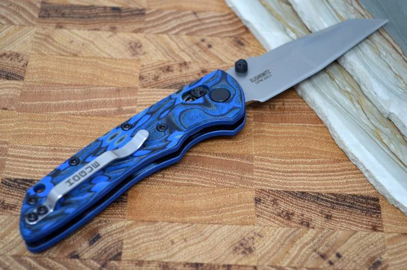 Hogue Knives Deka - Blue Lava G-10 Handle / 20CV Blade 3 Hogue Knives Deka - Blue Lava G-10 Handle / 20CV Blade - Image 3