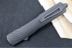 Hogue Knives Counterstrike Collector Series OTF - Black Carbon Fiber Handle / Tumbled Finished Dagger Blade 34890-LIM 9 Hogue Knives Counterstrike Collector Series OTF - Black Carbon Fiber Handle / Tumbled Finished Dagger Blade 34890-LIM -Knife Country Usa IMG 9300