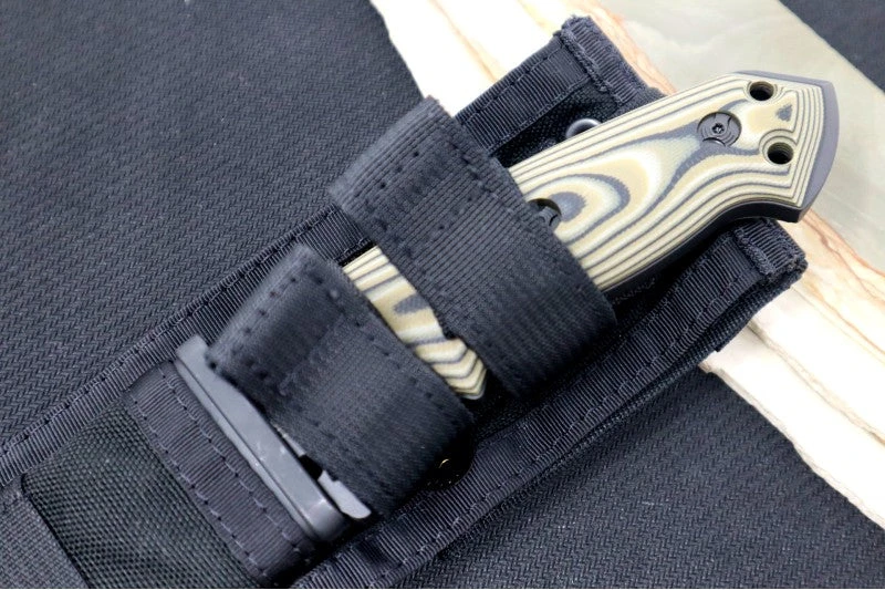 Hogue Knives EX F01 - G10 GMascus Green Handle Scales / Black A2 Tool Steel Blade / Drop Point Blade 35158 3 Hogue Knives EX F01 - G10 GMascus Green Handle Scales / Black A2 Tool Steel Blade / Drop Point Blade 35158 - Image 3