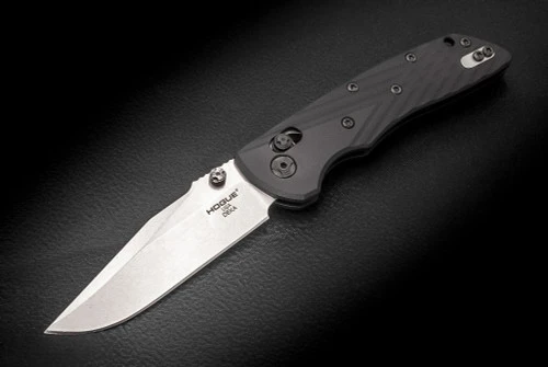 Hogue Knives Deka Ver. 1 Wharncliffe Knife Stonewash Blade Black G-10 Handle - 24279 1 Hogue Knives Deka Ver. 1 Wharncliffe Knife Stonewash Blade Black G-10 Handle - 24279