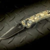 Hogue Knives Deka Ver. 1 Drop Point Knife Black Blade FDE G-Mascus - 24277