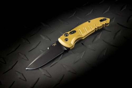 Hogue Knives A01 Microswitch Automatic Knife Drop Point Blade Black Finish Flat Dark Earth Scales- 24117 1 Hogue Knives A01 Microswitch Automatic Knife Drop Point Blade Black Finish Flat Dark Earth Scales- 24117