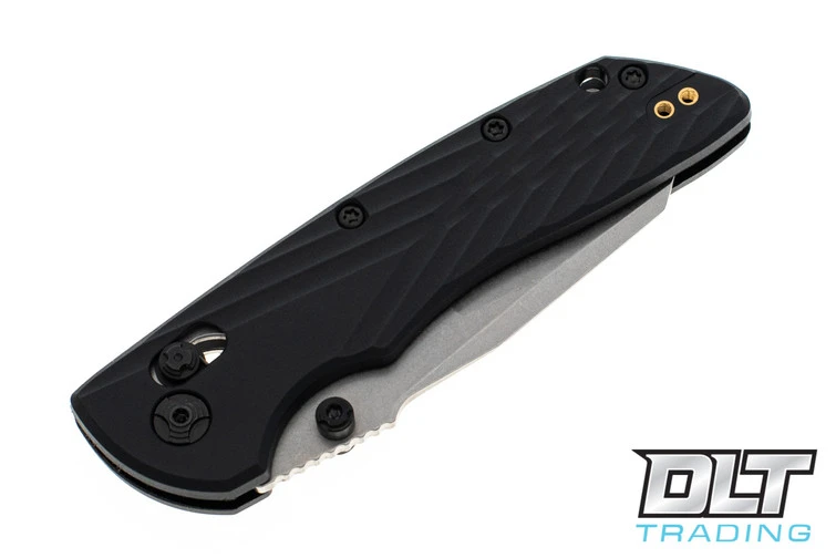 Hogue Deka 3.25" Wharncliffe Blade - Tumbled Finish - Black Polymer Frame 3 Hogue Deka 3.25" Wharncliffe Blade - Tumbled Finish - Black Polymer Frame - Image 3