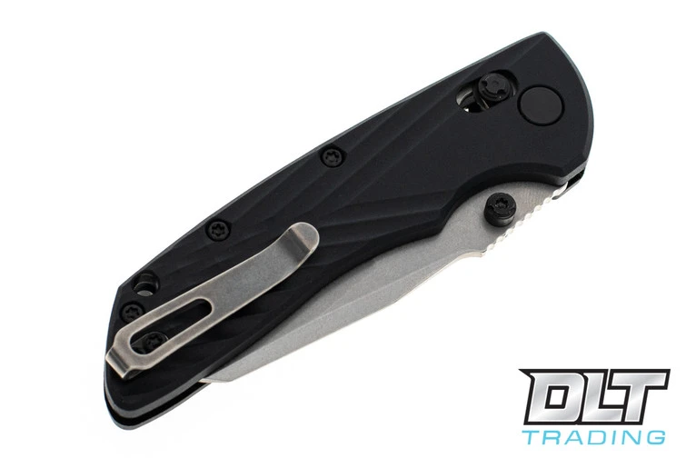 Hogue Deka 3.25" Wharncliffe Blade - Tumbled Finish - Black Polymer Frame 4 Hogue Deka 3.25" Wharncliffe Blade - Tumbled Finish - Black Polymer Frame - Image 4