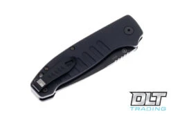 Hogue Ballista - Tanto Partially Serrated - Black Cerakote - Black Matte Aluminum Frame 9 Hogue Ballista - Tanto Partially Serrated - Black Cerakote - Black Matte Aluminum Frame -Knife Country Usa hogue ballista 1028225 31726.1667418042