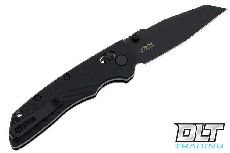 Hogue Deka 3.25" Wharncliffe - Black Cerakote Blade - Black Polymer 2 Hogue Deka 3.25" Wharncliffe - Black Cerakote Blade - Black Polymer - Image 2