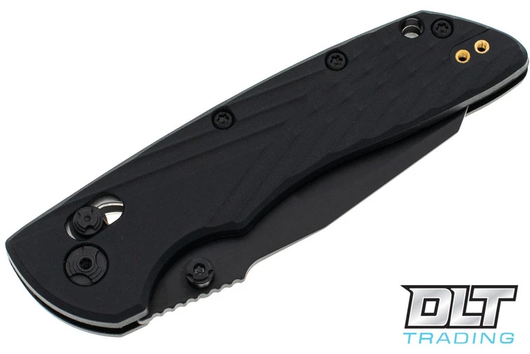 Hogue Deka 3.25" Wharncliffe - Black Cerakote Blade - Black Polymer 3 Hogue Deka 3.25" Wharncliffe - Black Cerakote Blade - Black Polymer - Image 3