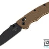 Hogue Deka 3.25" Clip Point - Black Cerakote Blade - FDE Polymer