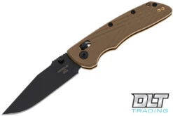 Hogue Deka 3.25" Clip Point - Black Cerakote Blade - FDE Polymer