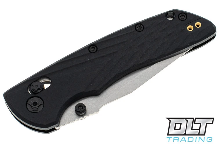 Hogue Deka 3.25" Clip Point - Tumbled Blade - Black Polymer 3 Hogue Deka 3.25" Clip Point - Tumbled Blade - Black Polymer - Image 3