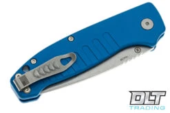 Hogue Ballista - Blue Aluminum Matte - Tumbled - Drop Point -Knife Country Usa hogue knives 83025 27202.1661954632